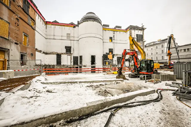 Im Februar kann das Fundament gelegt werden. | Foto:  Martin Vandory