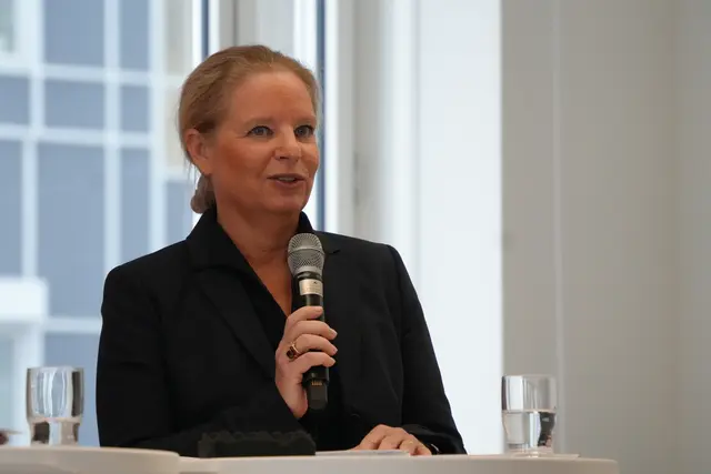 Maria In der Maur-Koenne, Landtagsabgeordnete der Neos | Foto: Ronja Reidinger/MeinBezirk