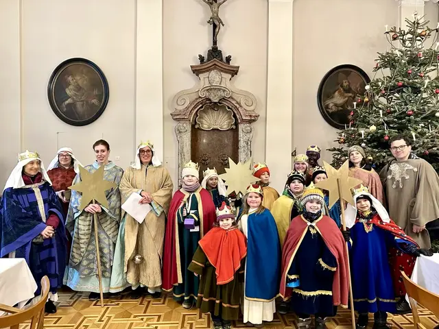 Die heurige Dreikönigsaktion der Stiftspfarre Klosterneuburg verlief überaus erfolgreich. | Foto: Stiftspfarre Klosterneuburg
