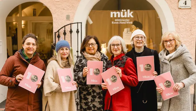 Das Mük-Kernteam: (v.l.) Annegret Ziegler, Martina Haberkorn, Margareta Wollinger, Christa Oberfichtner, Carin Fürst, Maria Ruhsam. | Foto: Flora Fellner