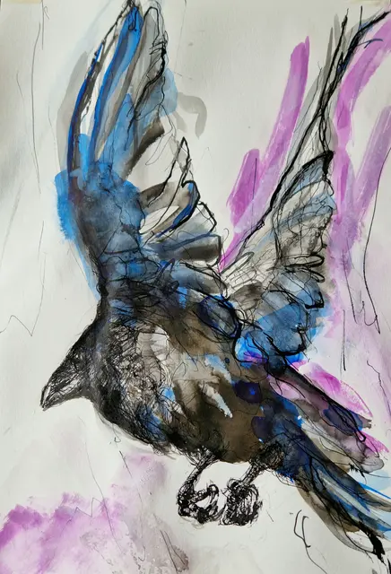 Tuschezeichenung von Doris Bergmann | Foto: Doris Bergmann