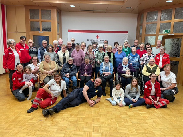 Beim ersten Seniorentreff 2026 | Foto: Rotes Kreuz Waidhofen/Thaya