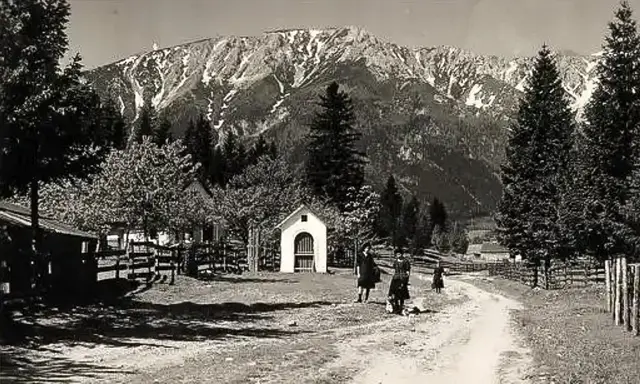 Blick auf den Schneeberg