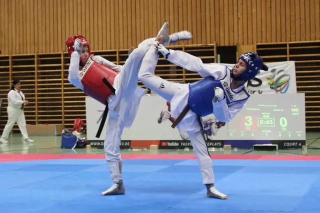 Elena Huber bei den Euregio Open