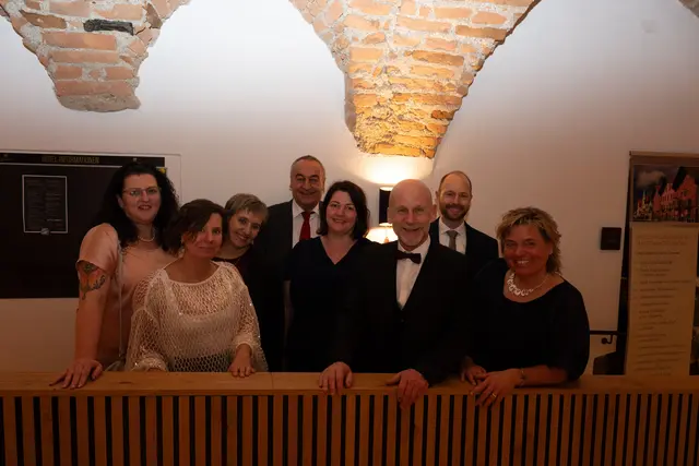 Die Organisatoren des SV Matrei rund um Obmann Wolfgang Taxer | Foto: Pernsteiner