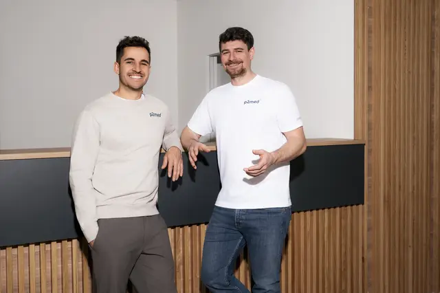 Die beiden Allgemeinmediziner Filip Purgar und Paul Pürzl wollen Ende Jänner das p2med-Gesundheitszentrum eröffnen.

 | Foto: Kneidinger Photography