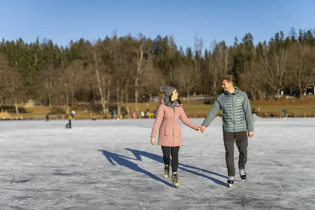 Hier erhaltet ihr einen Überblick über die aktuell freigegebenen Seen und Eisflächen in Kärnten. (Archivfoto) | Foto: Gert Perauer_MBN Tourismus 