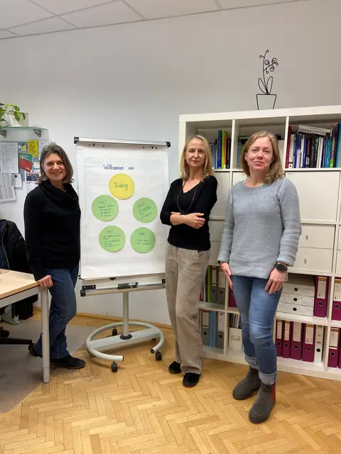 Das Treffen des Trialogs Mistelbach widmete sich dem Austausch über Stigmatisierungen am Arbeitsplatz. | Foto: Dienstl