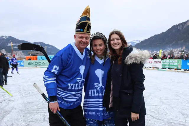 Auch Villachs Faschingsprinz Andreas Ferlan spielte beim Städteduell mit. | Foto: meinbezirk.at/Chiara Kresse