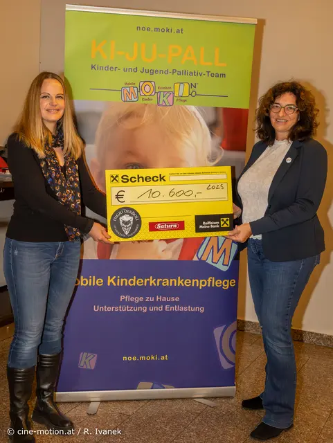 Claudia Szöts und Renate Hlauschek von MOKI NÖ (vlnr). | Foto: cine-motion.at / R. Ivanek