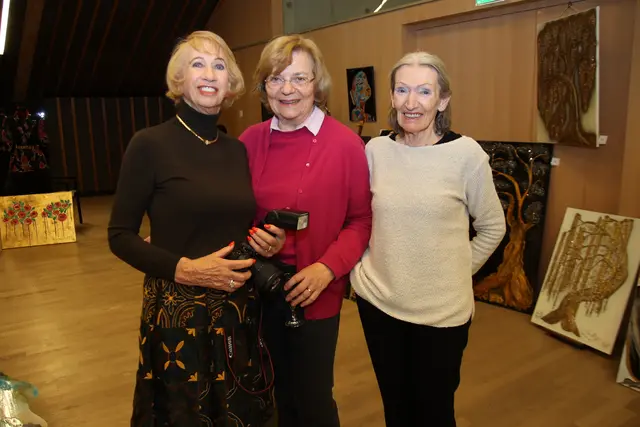 Teresa Kwasny, Roswitha Wutscher und Gertrude Maria Lintner.