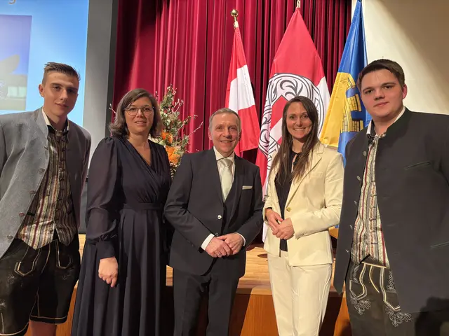 Georg Pischinger, Marlene Böhm-Lauter, Josef Ramharter, Viktoria Hutter und Reinhard Habison (v.l.) | Foto: Daniel Schmidt