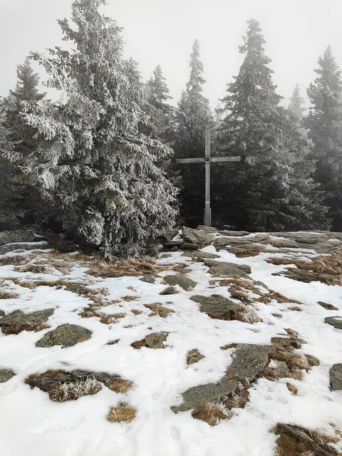 Das Gipfelkreuz auf 1498 m | Foto: I.Wozonig