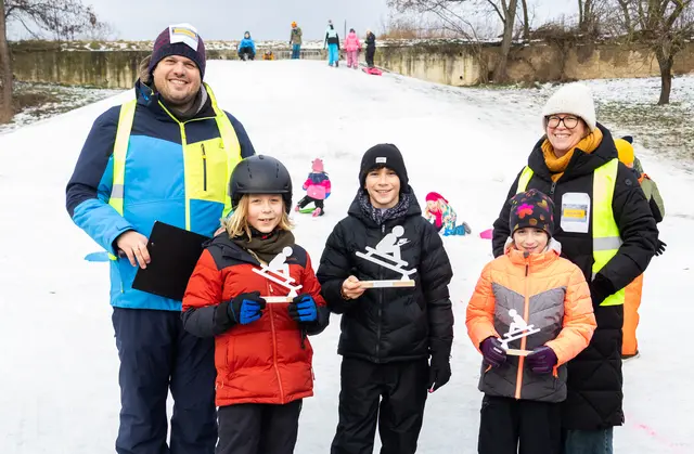 Die Sieger bei den Kindern! Die Preise wurden von Florian Faber und Karin Bareck überreicht | Foto: Regina Courtier