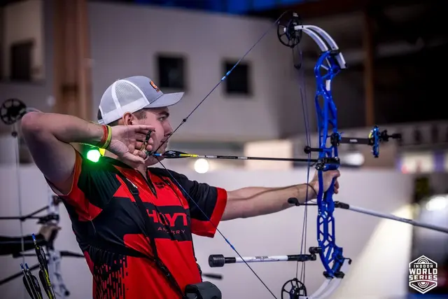 Nico Wiener verpasste eine Medaille in Nimes nur hauchdünn. | Foto: World Archery