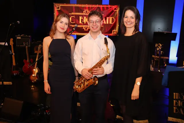 Julia Baumann, Lukas Kemetinger und Julia Voithofer.