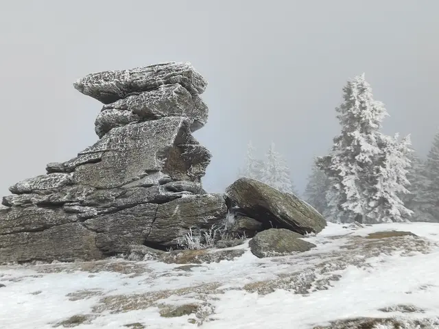 Der Teufelstein, einer Sage nach vom Teufel gebildet .. | Foto: I.Wozonig