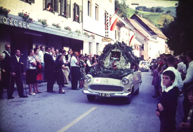 Blumencorso aus den 1960er-Jahren | Foto: Paul Bevc