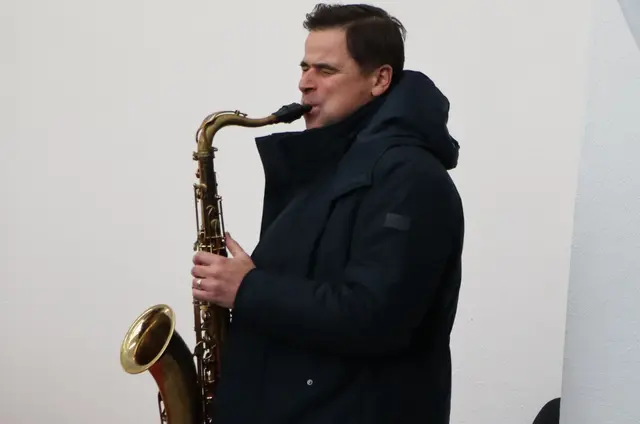Edgar Unterkirchner untermalte den Festakt musikalisch | Foto: Gerhard Langmann