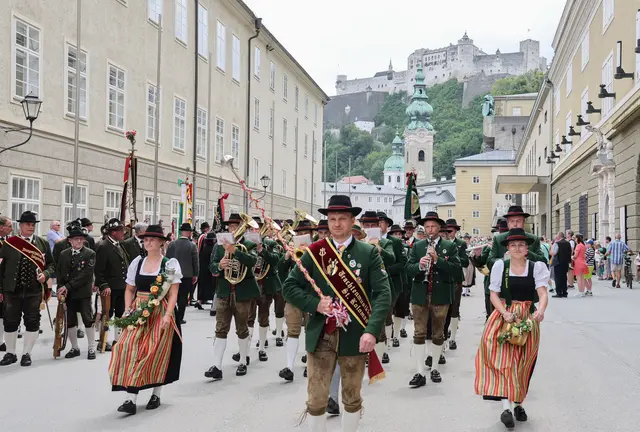 Die 147 Musikkapellen gehören in Salzburg fest zum kulturellen Leben und sind nicht wegzudenken. | Foto: Neumayr lumatrium