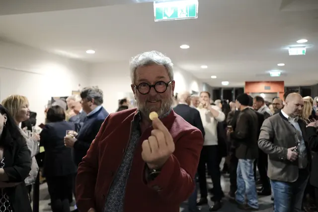 Der Mann mit der Glücksmünze: Gerhard Windbichler. | Foto: Santrucek