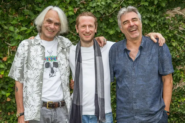 Treten gemeinsam auf und veranstalten einen "Abend zu dritt": Ulli Bäer, Matthias Kempf und Andy Baum (v.l.). | Foto: MaFPics