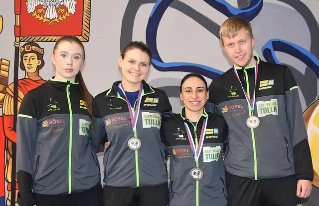 Anastasiya Dymytrenko, Nikoleta Puchovanova, Ana Nikoiani Chervik, Andreas Hammerschmid | Foto: Friedrich Schwaighofer