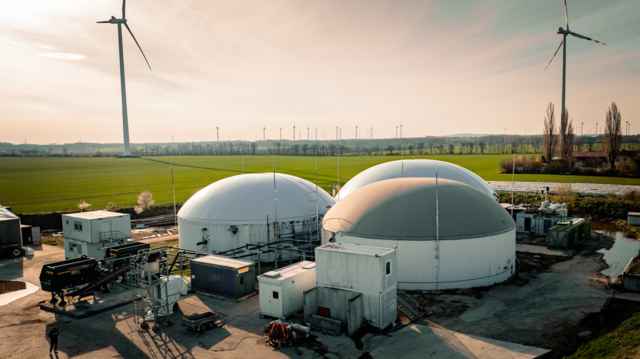 Die Anlage in Parndorf soll bereits ab April Biomethan ins burgenländische Gasnetz einspeisen.  | Foto: Netz Burgenland