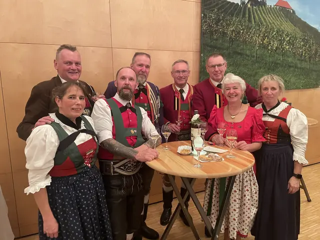 Großartige Stimmung beim traditionellen Schützenball in Völs.  | Foto: Schützen Völs
