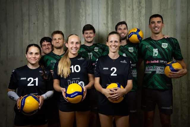 Starker Auftritt der VCH-Volleyballer mit zwei Siegen. Die Hausmannstätter Herren haben die Austiegsplayoff fix, die Damen sind auf Kurs. | Foto: Carina Müller