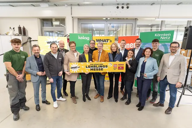 Politik, Interessensvertreter und Betriebe ziehen an einem Strang, wenn es um die Lehrlingsausbildung geht - die Lehrlingsmesse findet vom 29. bis 31. Jänner in der Klagenfurter Messehalle statt. | Foto: Büro LR Schuschnig bzw. Büro LR Reichmann
