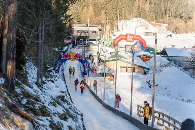 Auf der legendären Grantaubahn findet vom 29. Jänner bis 1. Februar die Junioren-WM im Alpinrodeln statt. | Foto: Andreas Ebermann