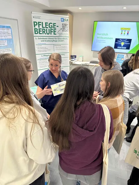 Informationen aus erster Hand am LKH Feldbach. | Foto: LKH Oststeiermark