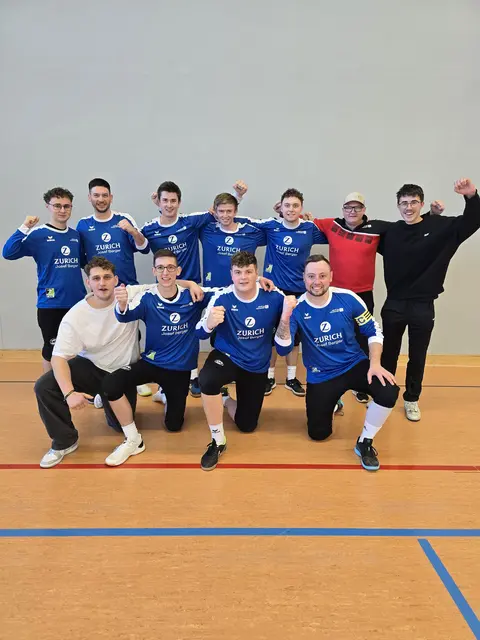 Die Höhnharter Faustballer nach den Siegen gegen Urfahr 2 und Hirschbach. | Foto: ASVÖ SC Höhnhart