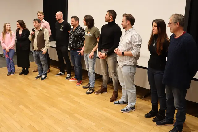 Etliche "Gamskrimi"-Darstellende waren bei der Premiere in Stainz anwesend | Foto: Gerhard Langmann