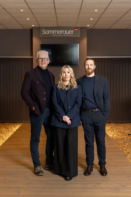 Herbert Oitner und Bettina und Moritz Sommerauer. | Foto: BHT