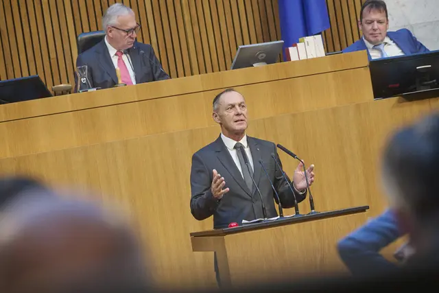 NR Peter Wurm (FPÖ) | Foto: Parlamentsdirektion/​Johannes Zinner