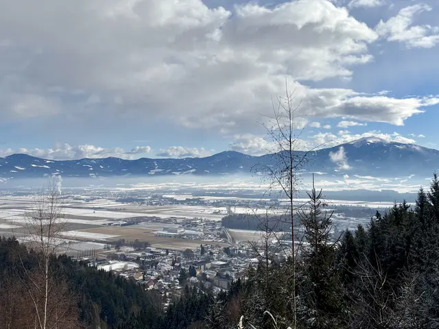 Vom Forstweg aus, gibt es immer wieder Aussichtspunkte. | Foto: MeinBezirk/Gerold