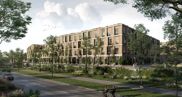 Die Modernisierung erfolgt im laufenden Betrieb und ist in mehrere Bau- und Teilphasen gegliedert.(Visualisierung) | Foto: ARGE INA / Nickl & Partner Architekten