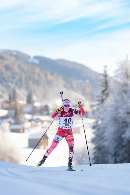 Starker Auftritt für Dunja Zdouc beim IBU-Cup in der Slowakei. | Foto: Christian Reiter