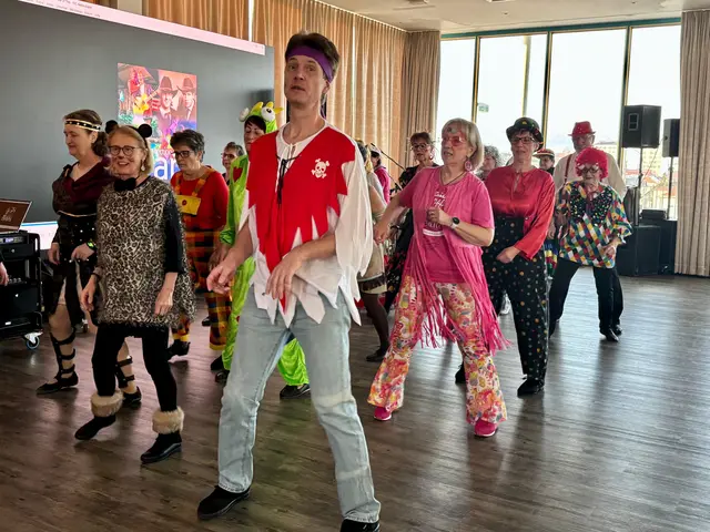 Die "Linedance Gruppe" sorgte für tolle Einlagen und Begeisterung bei den Gästen. | Foto: Markus Kahrer