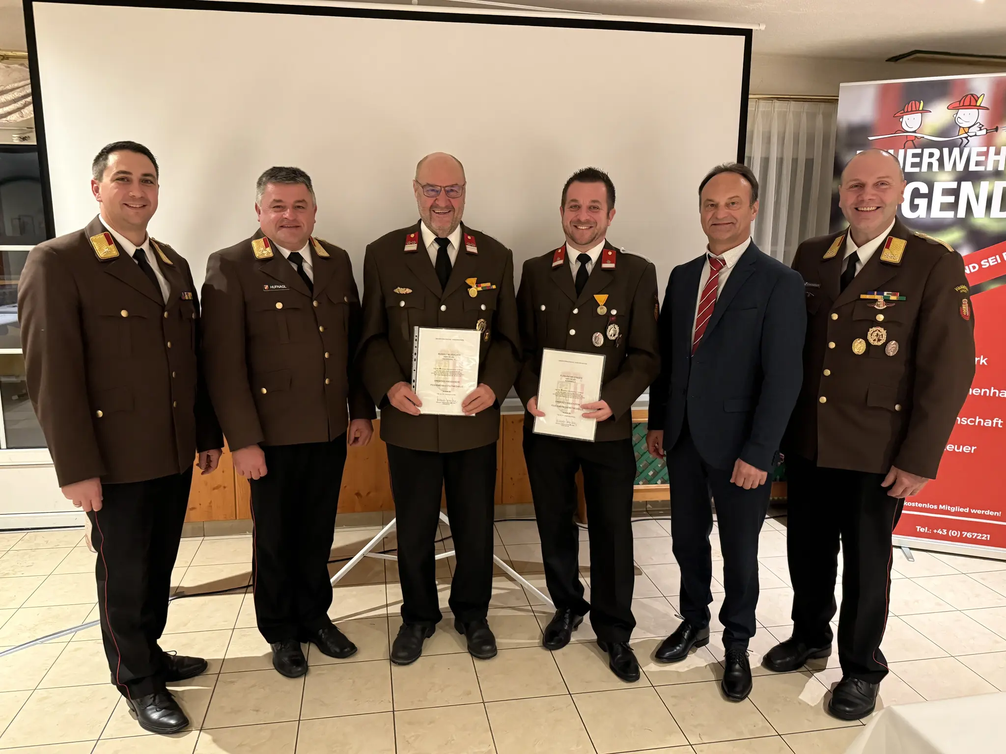 FF Regau zieht Bilanz 2025 : Weniger Einsätze , aber ein intensives Jubiläumsjahr