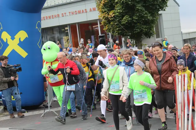 Bild vom 4. österreichischer "Rheumalislauf - Blasenstein-Trail" 2025. Die 5. Auflage findet im Oktober 2026 statt. | Foto: MeinBezirk Perg/Köck