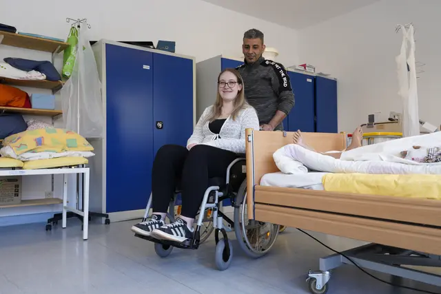 Gelernt und geübt wird mit viel Praxisbezug. | Foto: Caritas
