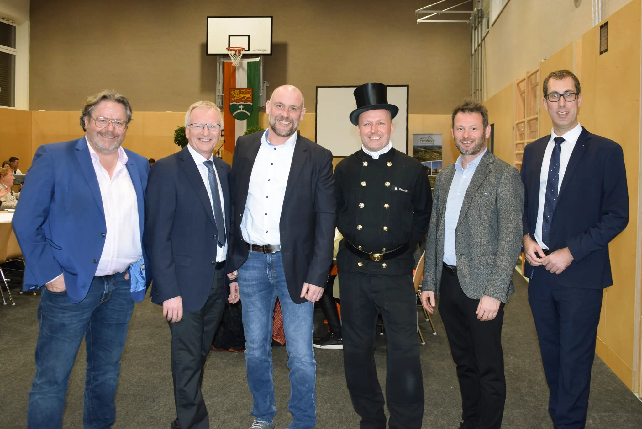 Neujahrsempfang : Freinberg blickt in Zukunft – und stellt Projekte und neue Amtsleiterin vor