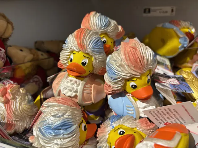 Handtücher, Kochschürzen, Notizbücher oder Quitschenten. Im Museumshop finden sich viele Produkte zu, über und rund um Mozart. | Foto: Sabrina Moriggl