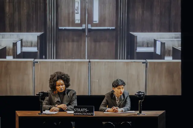 Nachdem die Performance 2023 im "brut" ihre Uraufführung feierte, kehren Gin Müller, Edwarda Gurrola, Mariama Nzinga Diallo und Simonida Selimović zurück in die Nordwestbahnstraße.  | Foto: Christine Miess