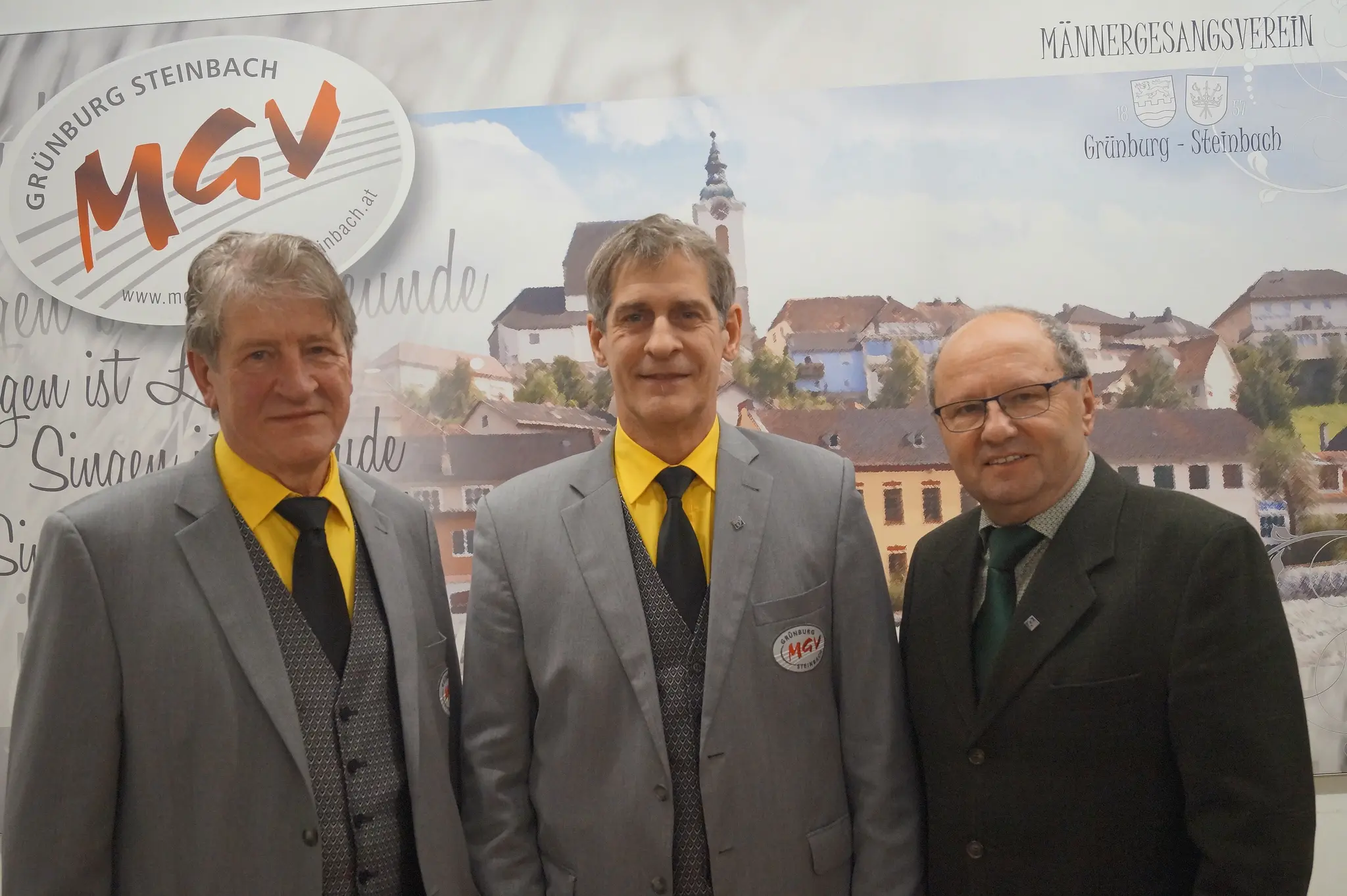 Wechsel in der Vereinsführung : Martin Schiefermayr neuer Obmann des MGV Grünburg - Steinbach