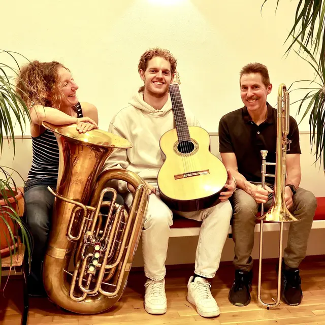 Das Trio Brix Trix ist beim Konzert dabei. | Foto: Brix Trix