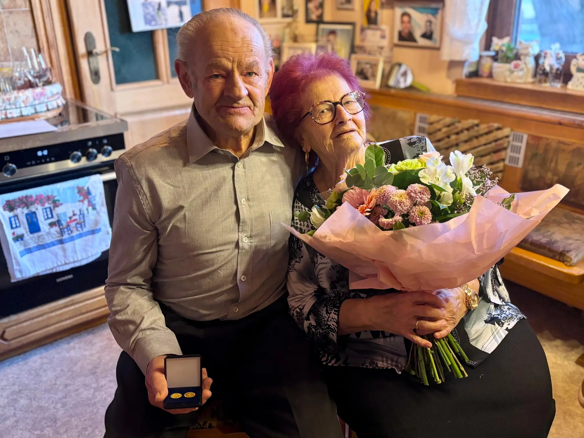 Unzertrennlich in Irnfritz seit 1961 : 65 Jahre , vier Kinder und acht Enkel